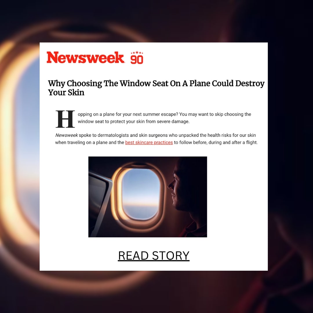 Newsweek Why Choosing the Window Seat on Plane Could Destroy Your Skin