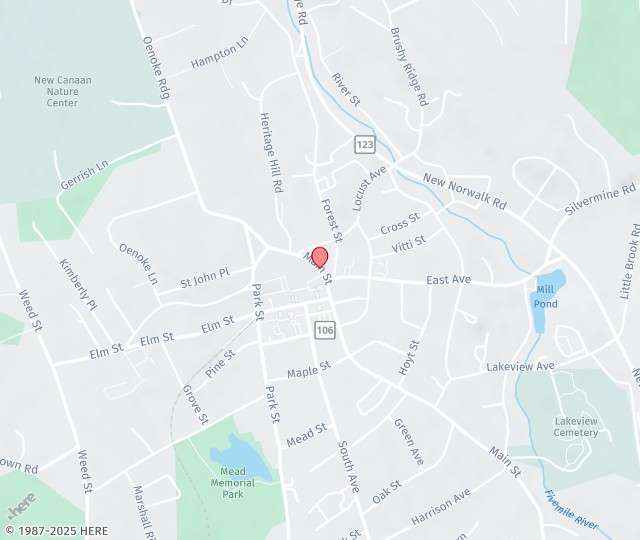 Location Map: 80 Main St. New Canaan, CT 06840